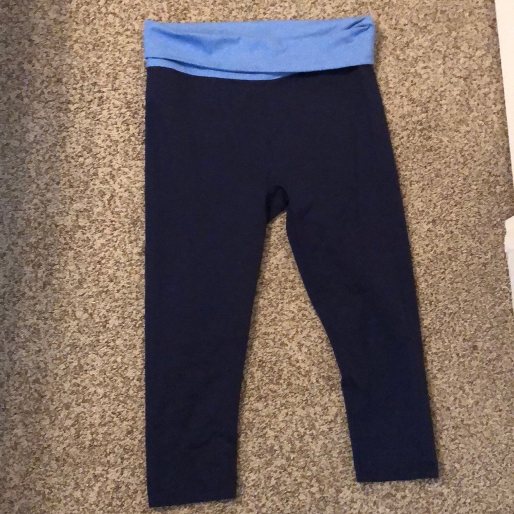 Fabletics Roll Down Waist Crops